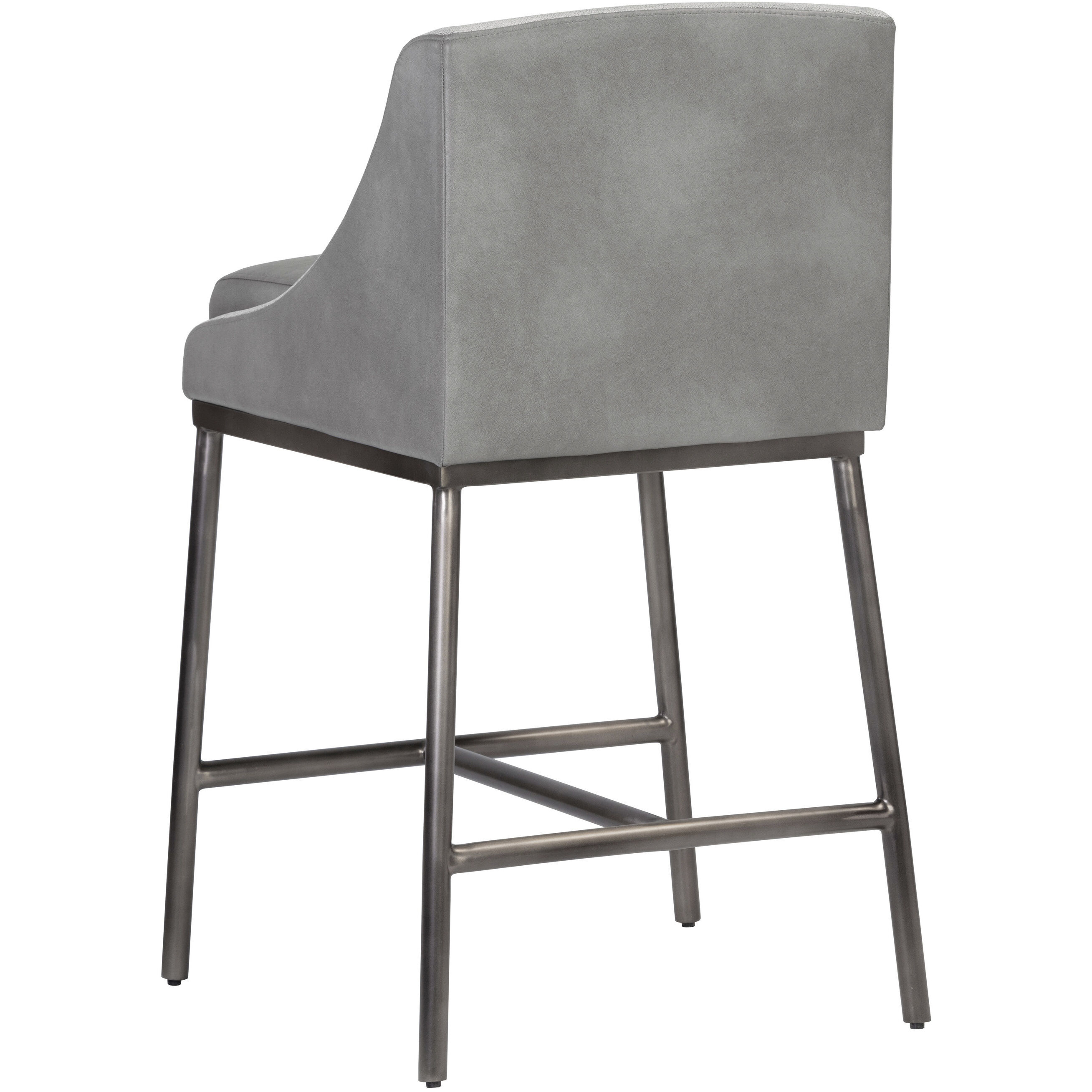 Dalary 36 inch Bravo Metal / Polo Club Stone Counter Stool
